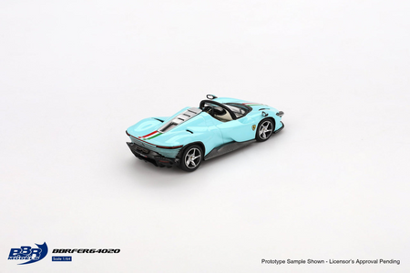 BBR 1/64 Ferrari Daytona SP3 Light Blue Diecast Model Car