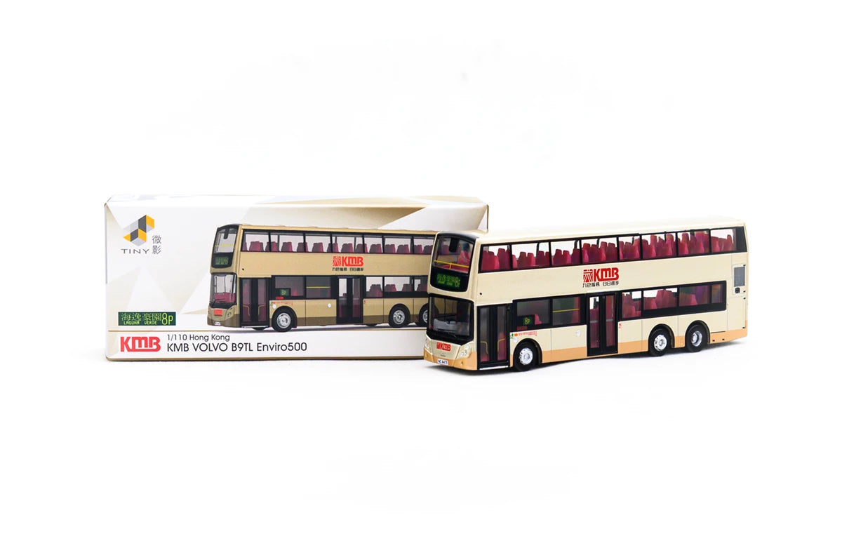 Tiny City KMB66 Die-cast Model Car - KMB VOLVO B9TL Enviro500 (8P) Bus