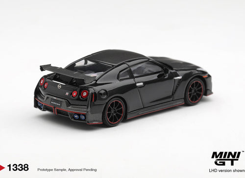 Load image into Gallery viewer, (Pre-order) Mini GT #1338 Nissan GT-R R35 Nismo Black LHD Diecast Model Car

