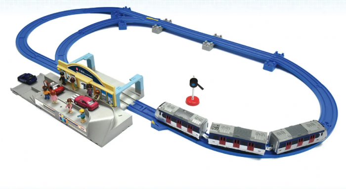Takara Tomy MTR Tuen Ma Line Passenger Train 2002-Present Deluxe Plarail Set