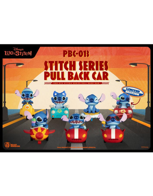 Load image into Gallery viewer, Beast Kingdom PBC-013 Stitch Series Pull Back Car Blind boxset
