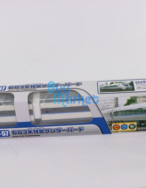 Load image into Gallery viewer, Takara Tomy Plarail Train S-57 Series 683 Thunderbird JR Japan Motorised Toy
