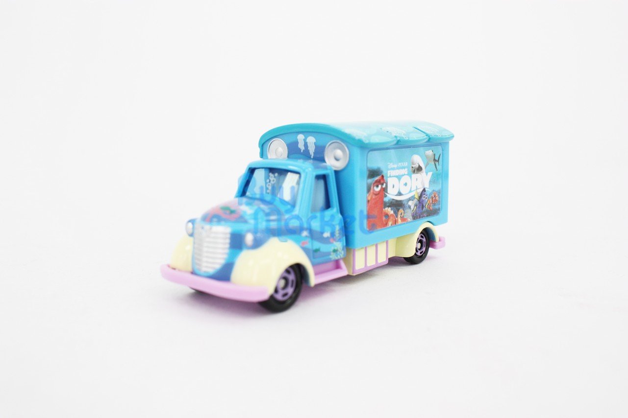 Takara Tomy Tomica Disney Motors Finding Dory Good Carry Car Truck Diecast