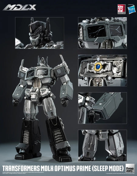 Threezero Transformers MDLX Optimus Prime (Sleep Mode) Action Figure Set