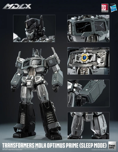 Load image into Gallery viewer, Threezero Transformers MDLX Optimus Prime (Sleep Mode) Action Figure Set
