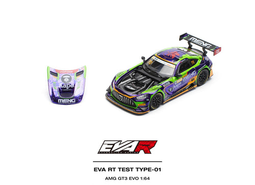 Load image into Gallery viewer, (Pre-order) POPRACE 1/64 - EVA RT TEST TYPE -01 AMG GT3 EVO MACAU GP 2023
