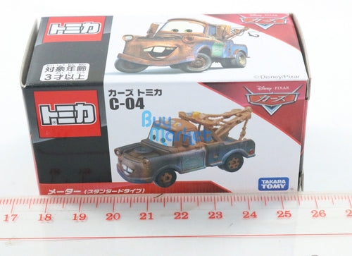 Load image into Gallery viewer, Tomica Takara Tomy Disney Mini PIXAR CARS C-04 Tow-Mater (Standard) Diecast toy
