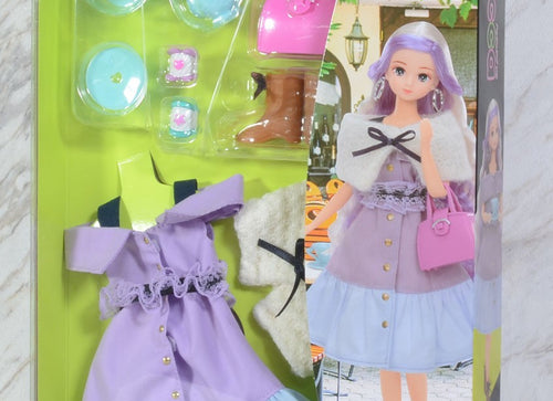 Load image into Gallery viewer, Takara Tomy Licca Chan Doll Dress -Chill Cafe Time Wear (NO DOLL)
