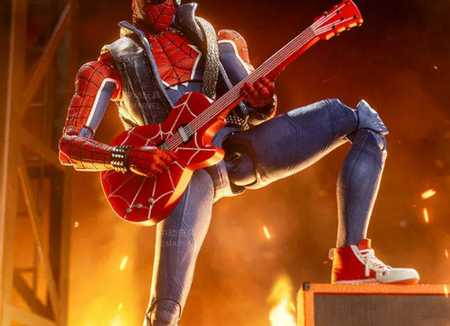 Load image into Gallery viewer, ZD Toys Marvel Avengers 1/10 Spider-Man Punk Spider Action Figure Set
