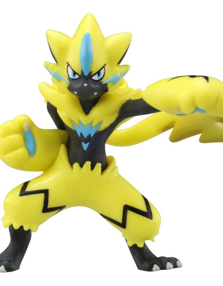 Takara Tomy - Pokemon Moncolle  MS-09 Zeraora Box Packing 4CM Mini Figure
