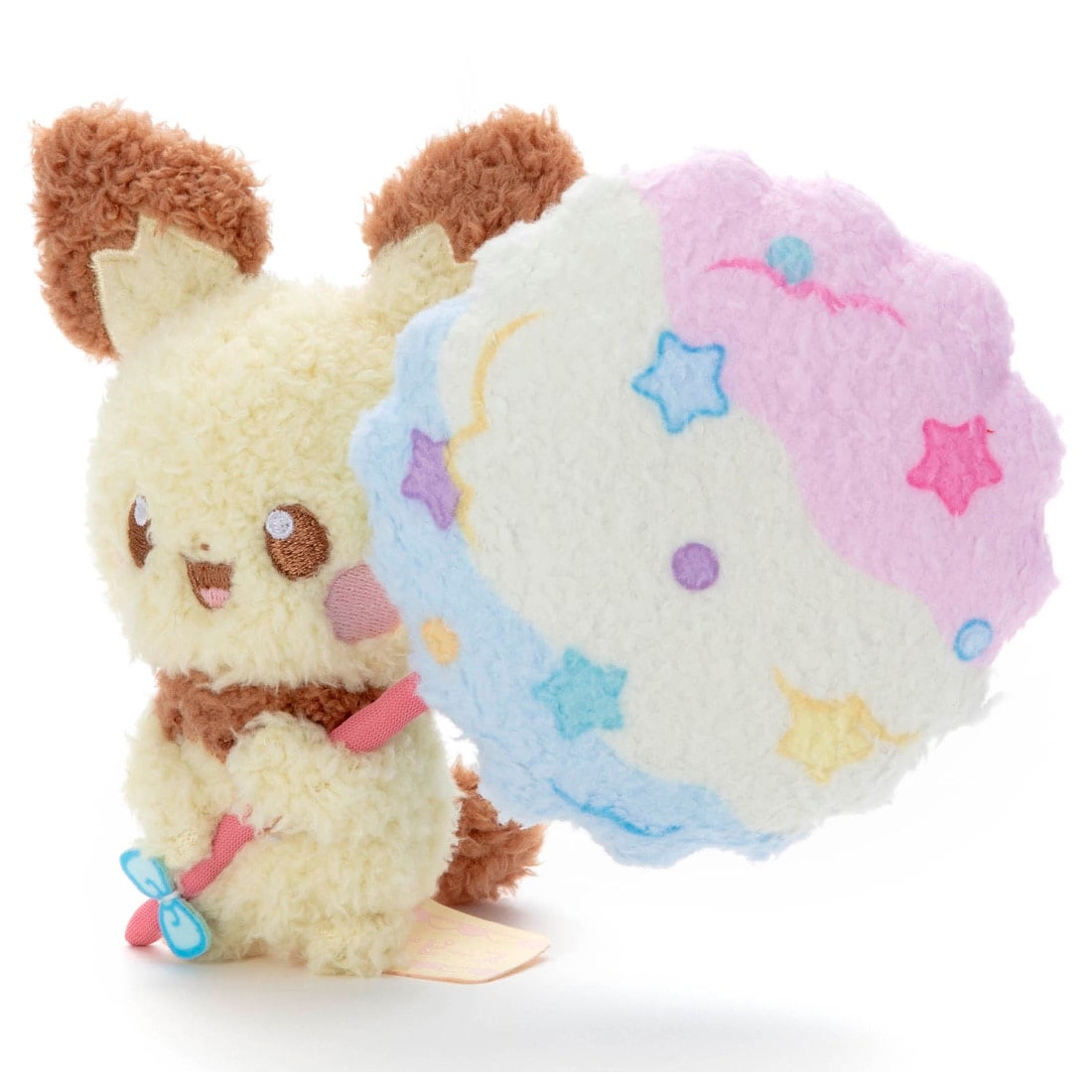 Takara Tomy Arts Pokepiece Plush Toy (Sweets Ver.) Pichu Stuffed Toy