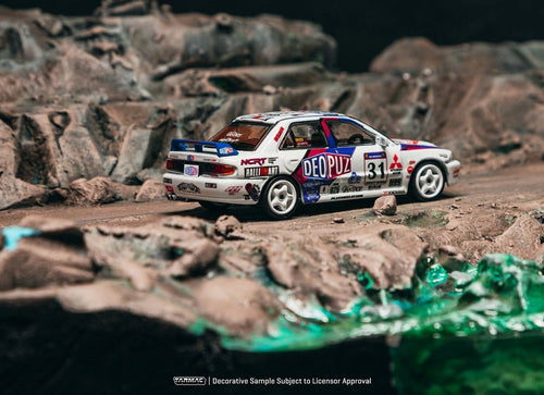 Load image into Gallery viewer, (Pre-order)Tarmac Works 1/64 Mitsubishi Lancer Evolution Hong Kong Beijing Rally
