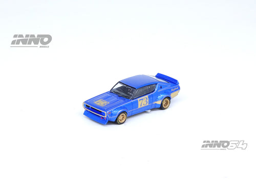 Load image into Gallery viewer, INNO64 Models 1/64 Nissan Skyline 2000 GT-R (KPGC110) Concept Blue
