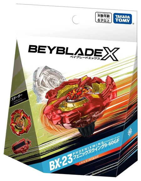 (Pre-order / Shipping Date: end of Jul 2026) Takara Tomy Beyblade X Starter BX-23 Phoenix Wing 9-60GF