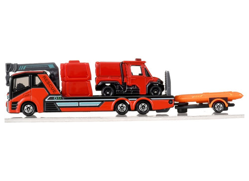 Load image into Gallery viewer, Takara Tomy Tomica No.132 Morita Small Off-Road Fire Truck Red Ladybug Transport
