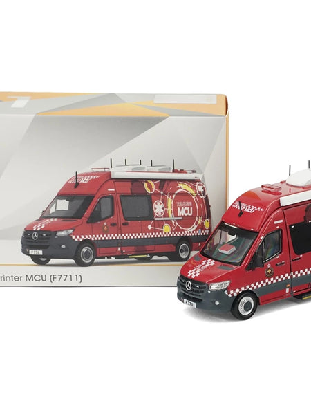 Tiny City Die-cast Model Car - MERCEDES-BENZ Sprinter FL HKFSD MCU (F7711)