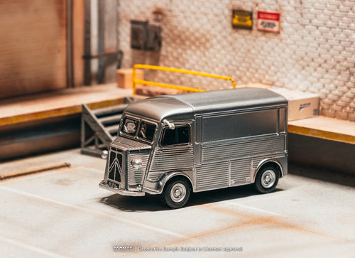 Load image into Gallery viewer, (Pre-order) Tarmac Works 1/64 Citroen Type H Silver Diecast Model Car
