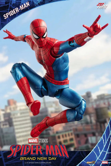 ZD Toys 1:10 Spider-Man (Brand New Day) Collectible Action Figure Set