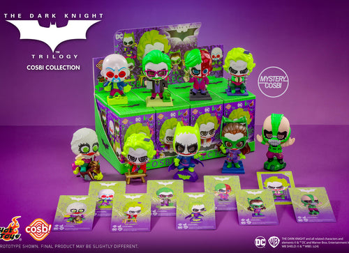 Load image into Gallery viewer, Hot Toys The Dark Knight Trilogy Jokerized Cosbi Collection (Full set of 8)
