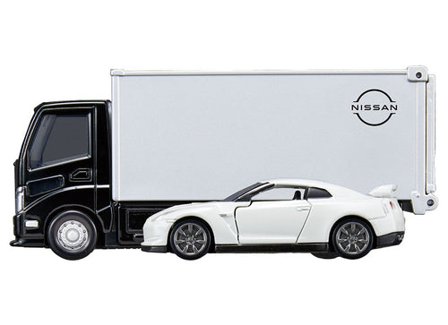 Load image into Gallery viewer, Takara Tomy Tomica Premium Tomica Transporter Nissan GT-R Diecast Model Car
