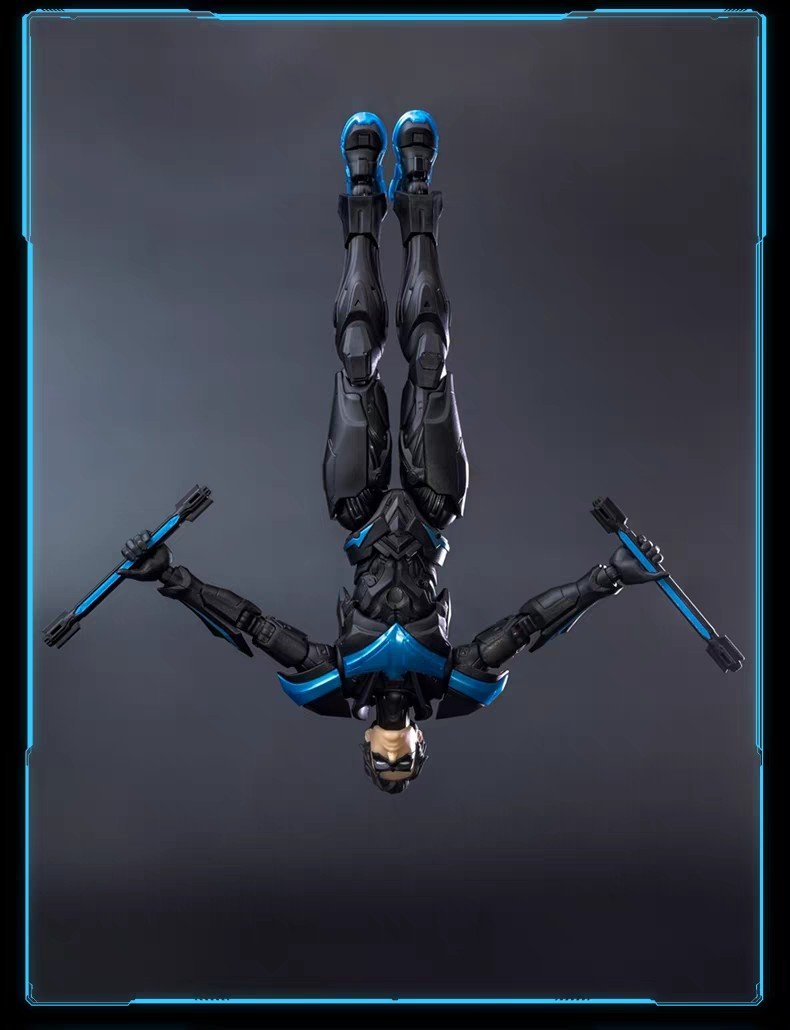 Blokees DC Champion class 03 Nightwing 1:12 Model Kit Figure 15cm