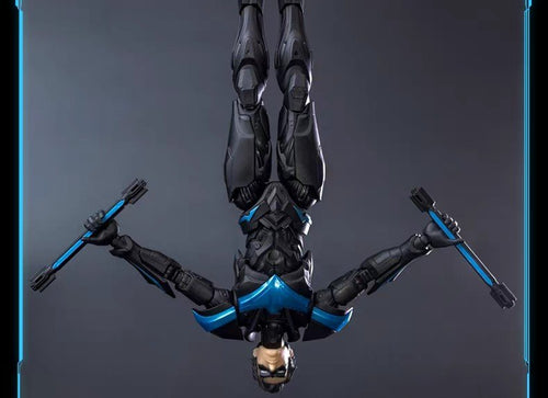 Load image into Gallery viewer, Blokees DC Champion class 03 Nightwing 1:12 Model Kit Figure 15cm
