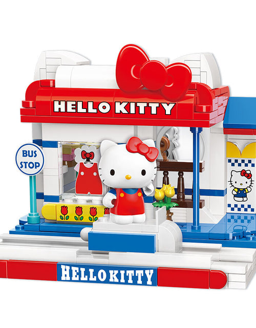 Load image into Gallery viewer, Keeppley Blocks Toy #K20807 : Sanrio Series - Hello Kitty Modern Railway Staion
