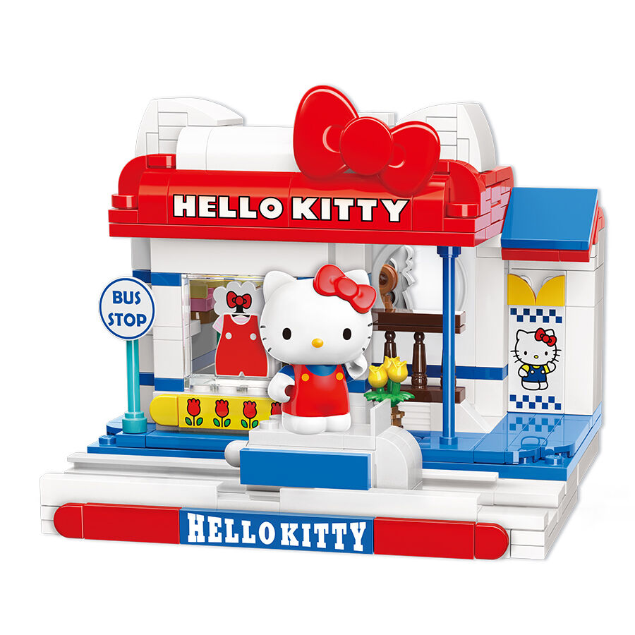 Keeppley Blocks Toy #K20807 : Sanrio Series - Hello Kitty Modern Railway Staion