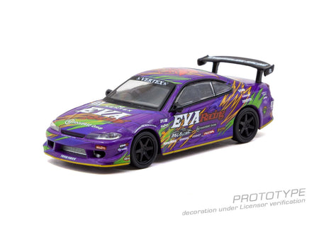 (Pre-order) Tarmac Works 1/64  EVA RT TEST TYPE-01 S15 Diecast Model Car