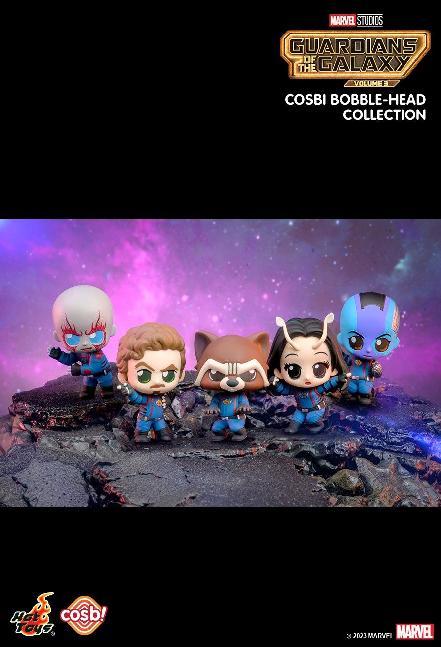Hot Toys Marvel GUARDIANS OF THE GALAXY Vol.3 Cosbi Bobble-Head (SET of 8)