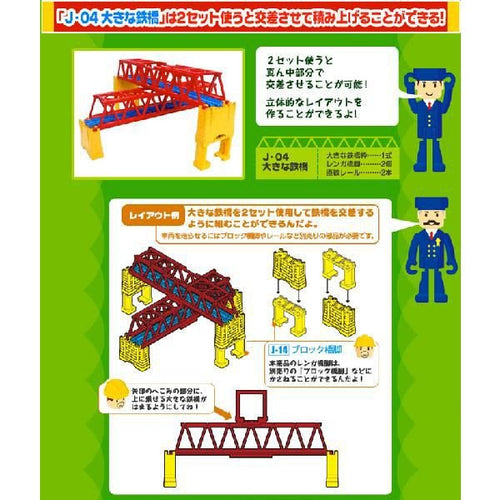 Load image into Gallery viewer, Takara Tomy PA Plarail Accessory J-04 Plastic Pag Lion Bridge Toy Japan
