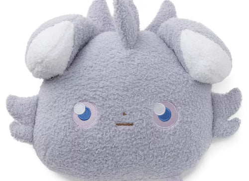 Load image into Gallery viewer, Takara Tomy Arts Pokemon Pokepeace Plush Face Cushion Espurr 33cm
