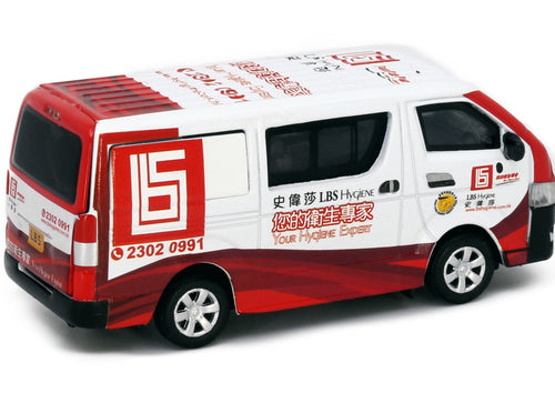 Load image into Gallery viewer, Tiny City 1:64 Die-cast Model Car - Toyota Hiace LBS Hygiene
