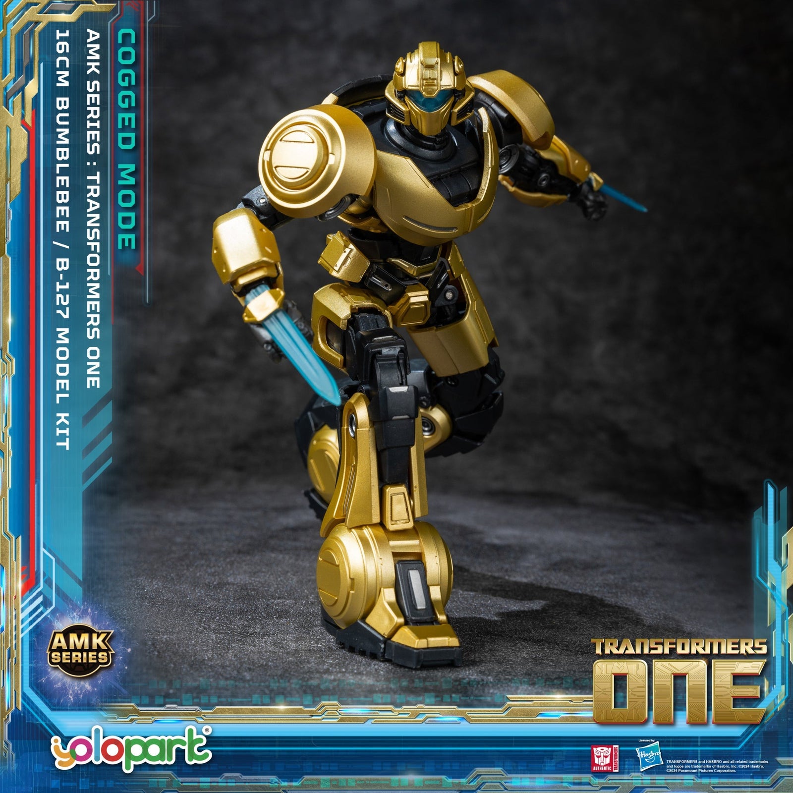 TRANSFORMERS ONE AMK (Cogged Mode) B-127 Bumblebee Model Kit