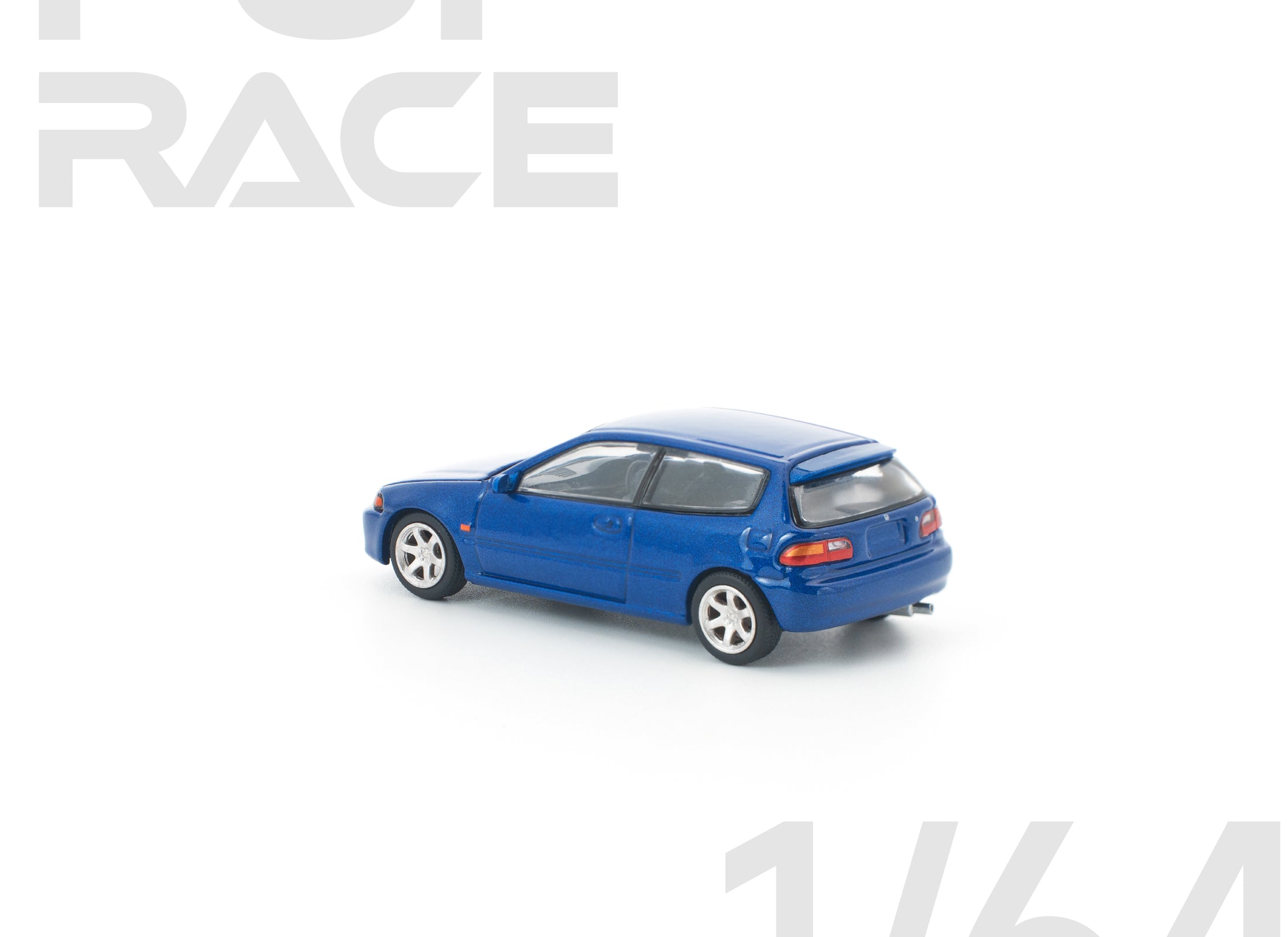 (Pre-order) POPRACE 1/64 HONDA CIVIC (EG6) CAPTIVA BLUE Model Car #PR640475