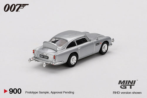 Load image into Gallery viewer, Mini GT #900 1/64 007 Aston Martin DB5 Goldfinger with Poster Cards
