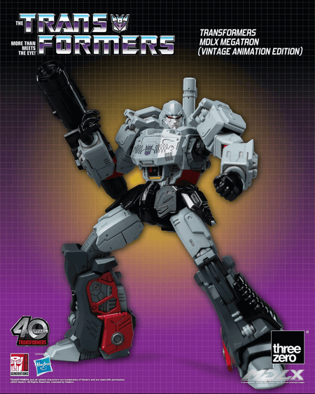 Threezero MDLX Transformers MDLX Megatron  (Vintage Animation Ed.)