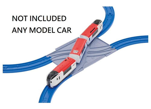 Load image into Gallery viewer, Takara Tomy Plarail Train Accessory - Straight and Curved Start Rail Set (step1)

