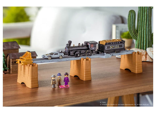 Load image into Gallery viewer, Takara Tomy Plarail Back to the Future Pt3 Steam Locomotive No.131 Time Machine
