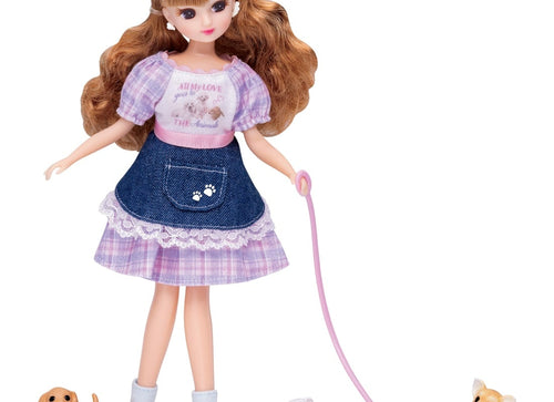 Load image into Gallery viewer, Takara Tomy Licca-Chan Dog and Cat Pet Share House DX Playset for Dolls
