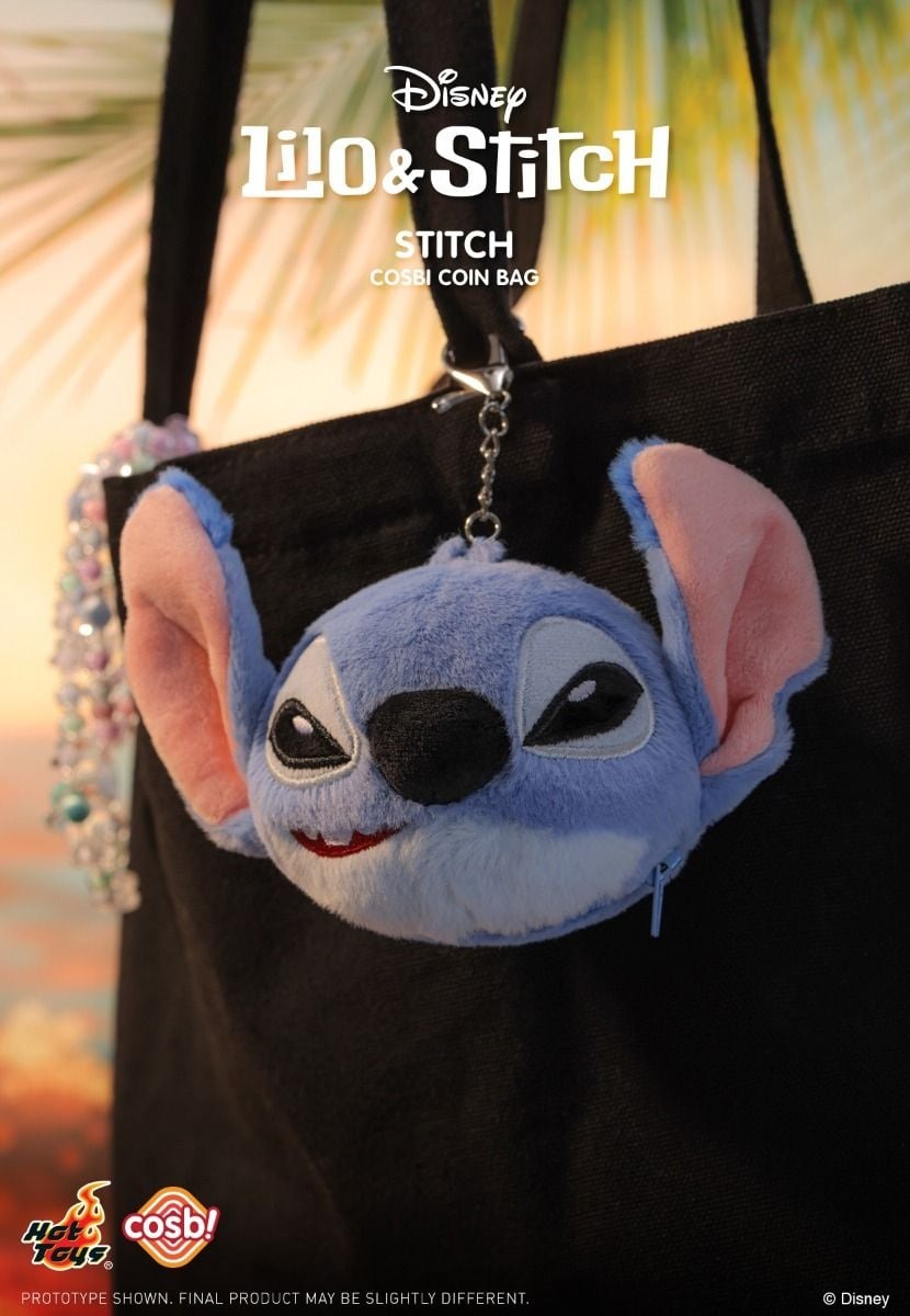 Hot Toys Disney Stitch Cosbi Coin Bag Keychain Collection (Full set of 6)