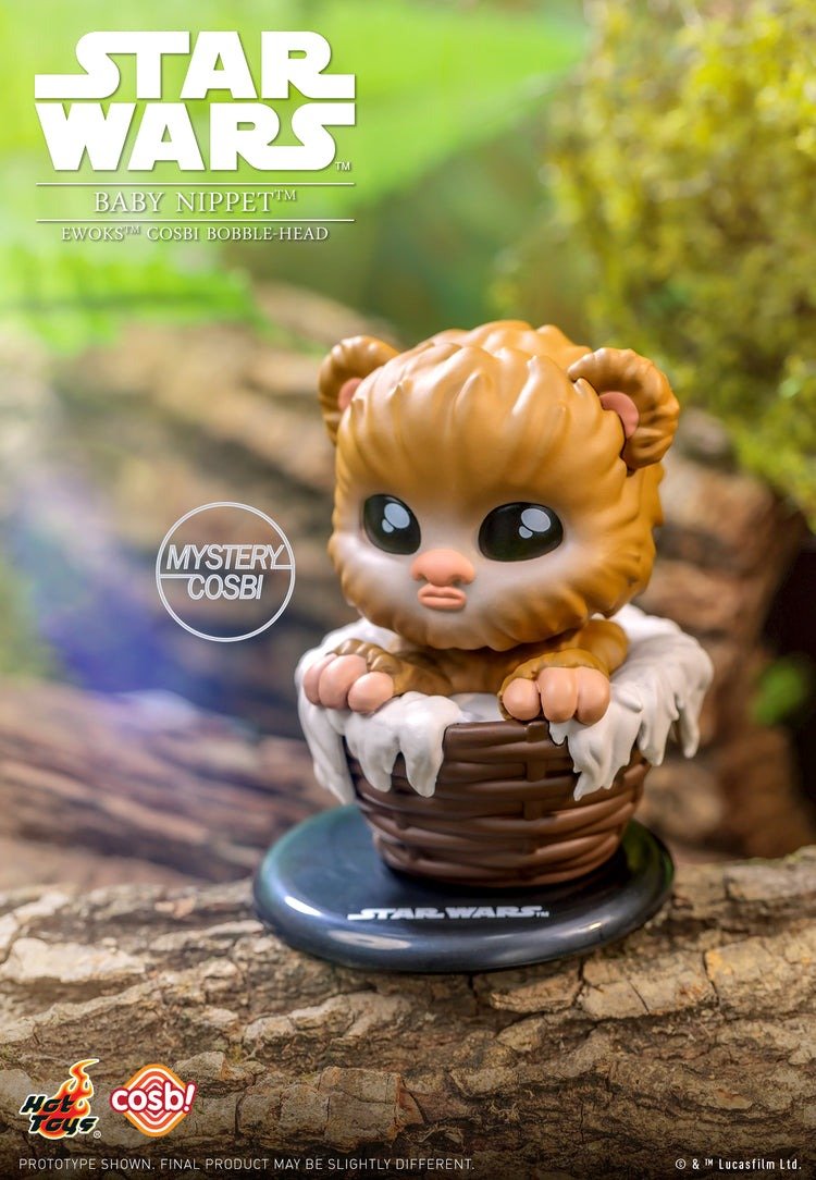 Hot Toys Star Wars Ewoks Cosbi Bobble-Head Collection Figure Set (Set of 8)