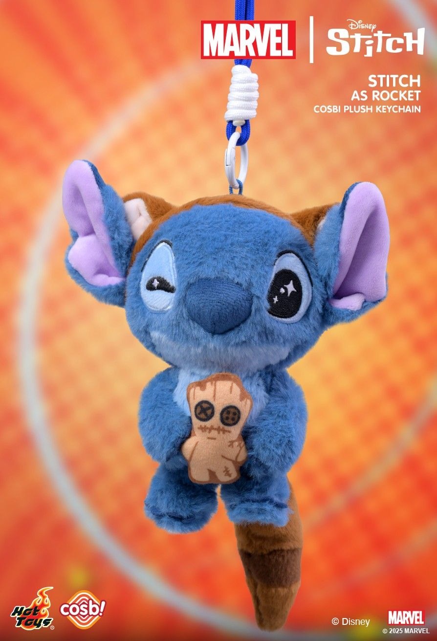 Hot Toys Marvel Stitch Cosbi Plush Keychain Collection (Full set of 6)