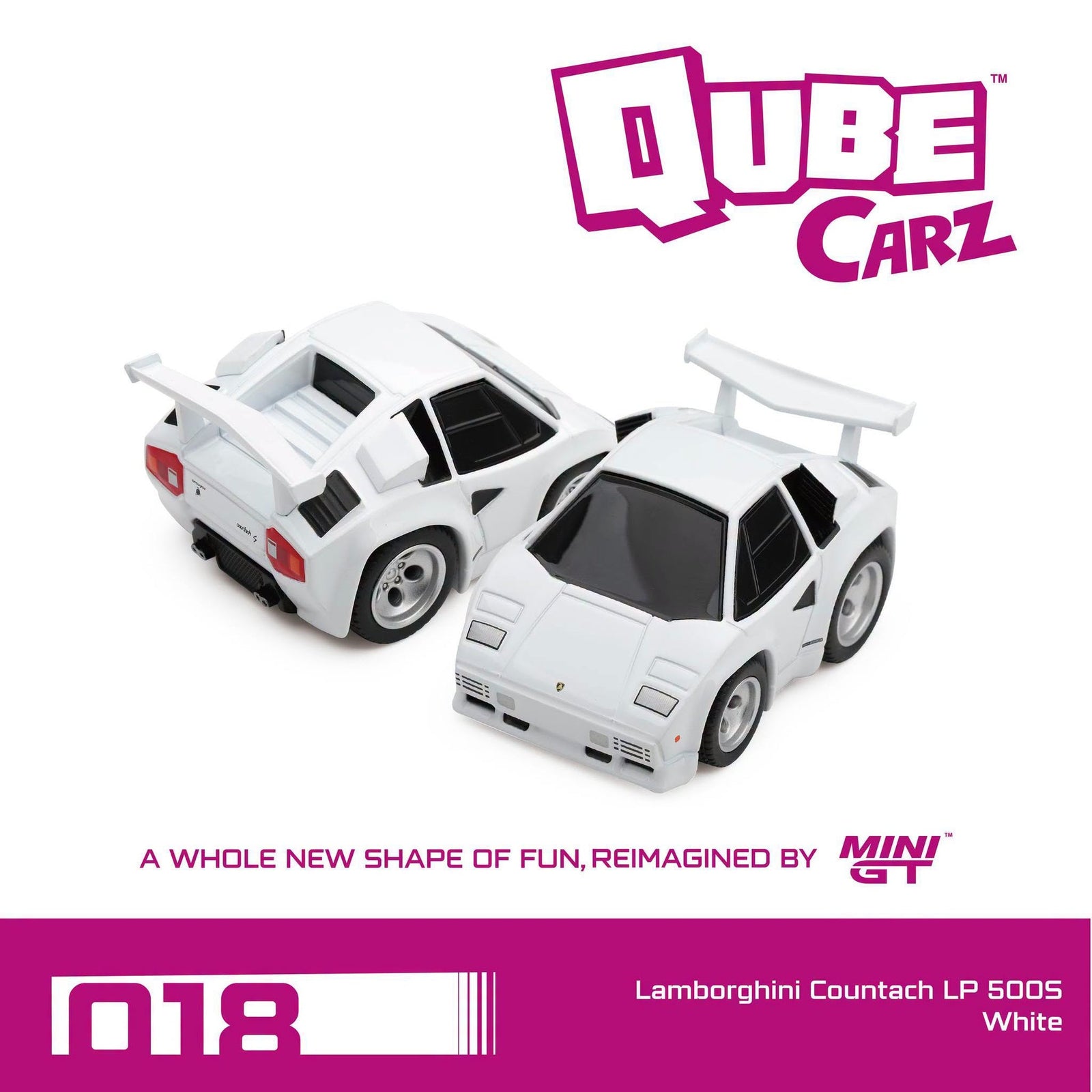 (Pre-order) Mini GT QubeCarz Series 4 #016-021 Full Set of 6 Model Car Set