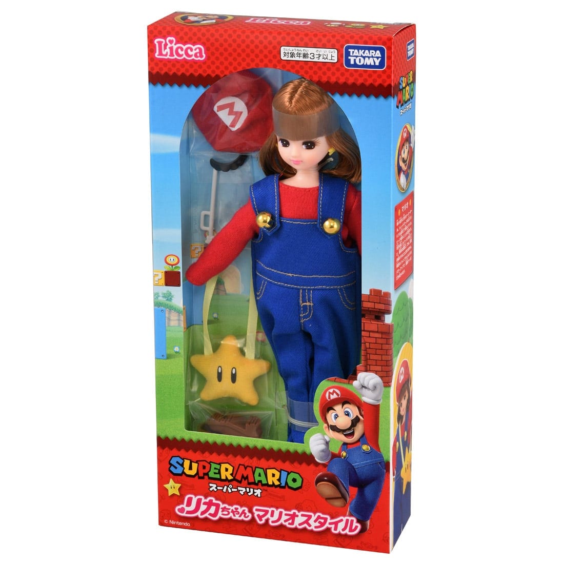 Takara Tomy Licca Super Mario Princess Mario Style (Licca-chan) Doll
