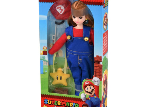Load image into Gallery viewer, Takara Tomy Licca Super Mario Princess Mario Style (Licca-chan) Doll
