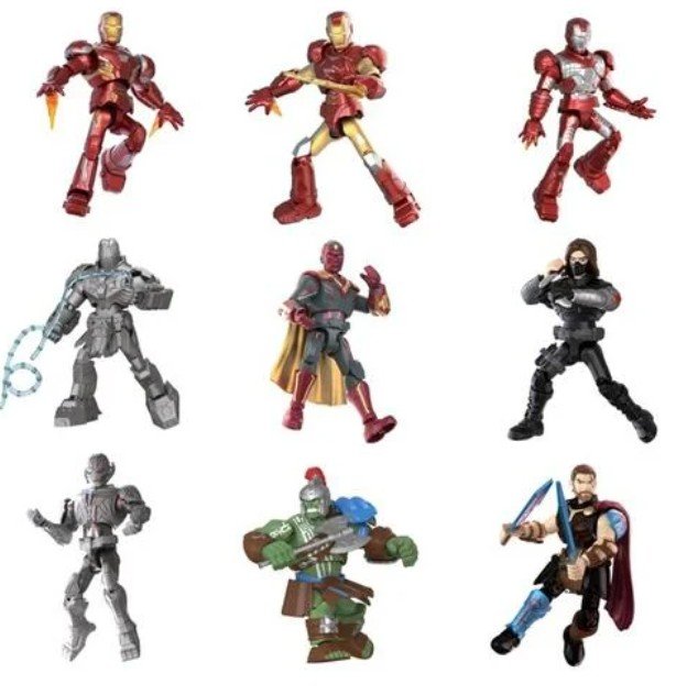 Blokees Marvel Infinity Saga Galaxy Version 4 Blind Box Model Kit Full set of 9