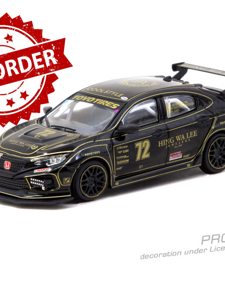 (Pre-order) Tarmac Works 1/64 Honda Civic TYPE R FK8 NASA Western Endurance 2021