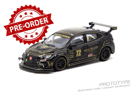 (Pre-order) Tarmac Works 1/64 Honda Civic TYPE R FK8 NASA Western Endurance 2021