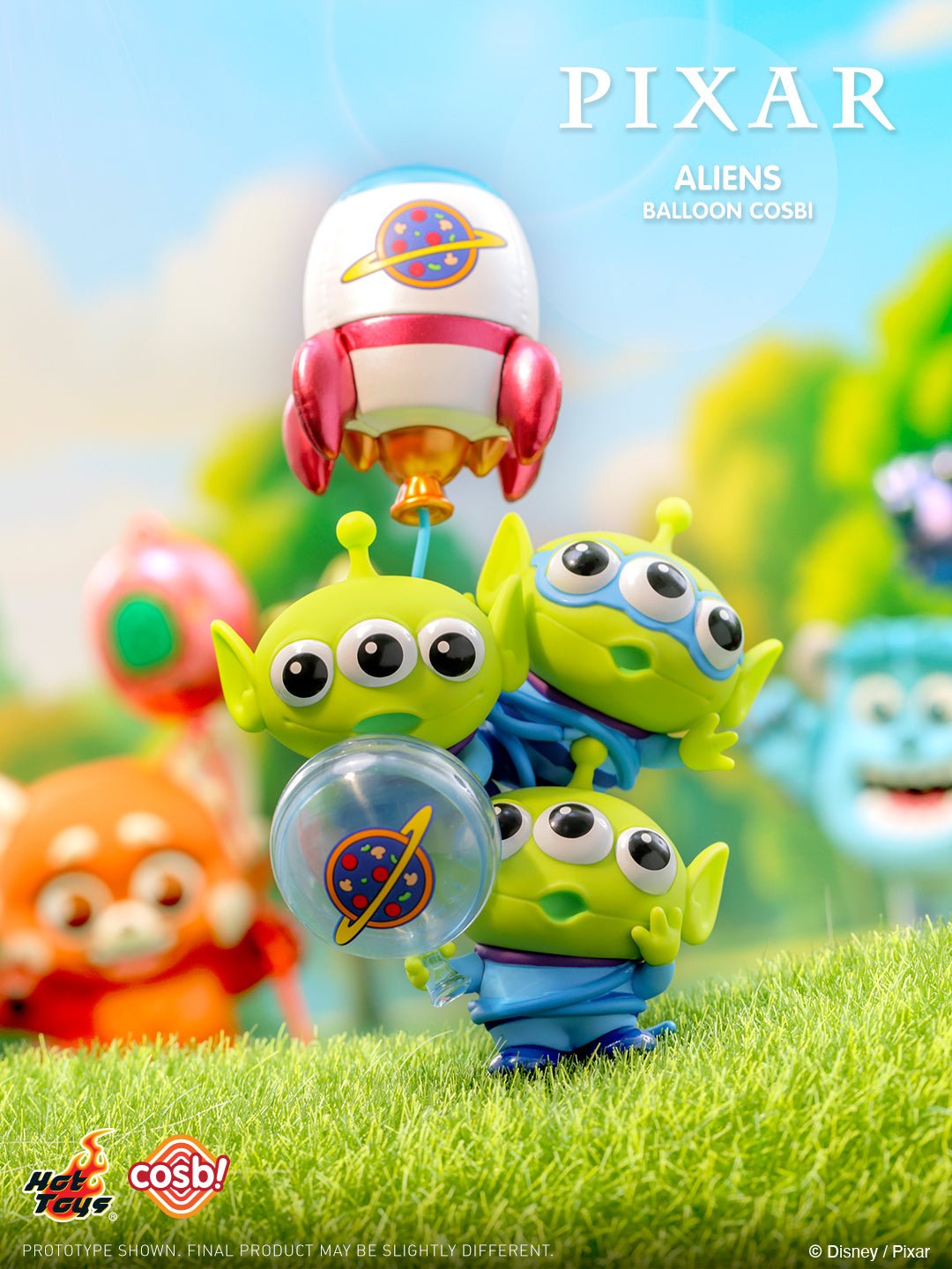 Hot Toys Pixar Balloon Cosbi Collection Figure (Full set of 6) #CBX339